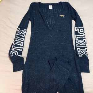 Victoria’s Secret Pink Sequin Onsies